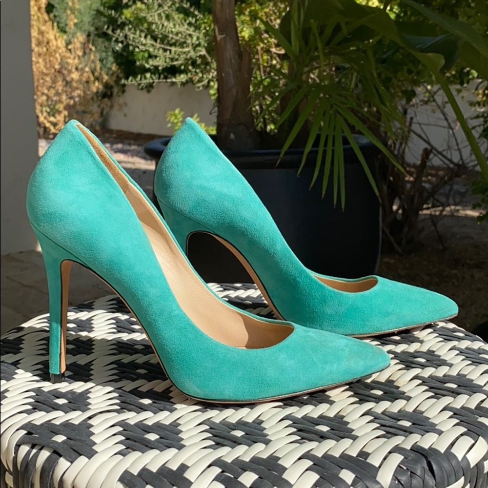 Guess by Marciano Teal Heels